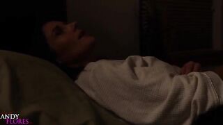 Hot teacher Mandy Flores sharing hotel bed with student