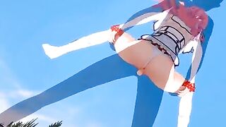 Flare Arlgrande gets fucked and sucks for the first time (POV)