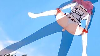 Flare Arlgrande gets fucked and sucks for the first time (POV)