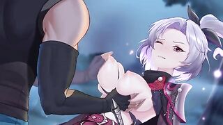 An assassin is having sex with a young girl in this video