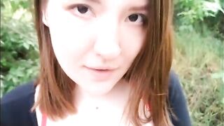 A young Asian girl got fucked by the first guy in a new city