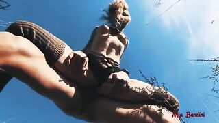 The guy with the huge dick made a passionate picnic for the pretty girl