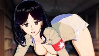 Pieck Finger gets her pussy railed in 3D hentai action