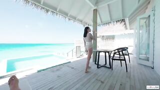 The morning is the best for having fun in paradise, it’s amazing!