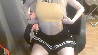 A cute schoolgirl got fucked by a guy and she loved it