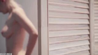 Young and beautiful schoolgirl got a creampie and facial
