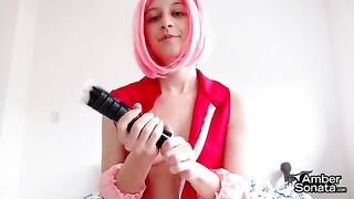 Sakura explains how to masturbate like a pro in this erotic video