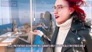 Kiss Cat love Breakfast with Sausage - Outdoor Public Pick Up