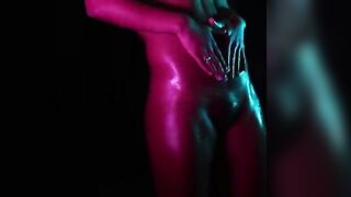 I enjoy my toys in a fantasy world with neon lights and close-ups