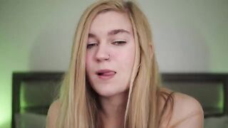 The girl next door has some intimate thoughts she wants to share with you in a steamy JOI scene