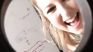 Sunny Lane is a professional in blowing dicks