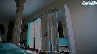 Nerdy chick Eliza Ibarra fucked hard in her chair