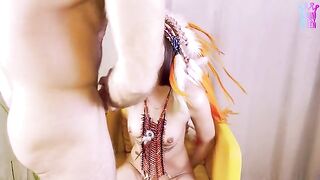 Hot Indian Bogini Gypsy Queen gets her pussy smashed by horny Cowboy