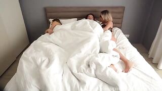 My hot stepmom seduced me, then I had a threesome with her and my GF
