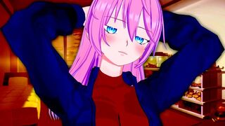 Hentai with the cutie Shikimori Micchon who gets fucked from behind