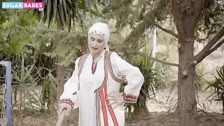 Hot Greek MILF gets her tight ass railed by a farmer