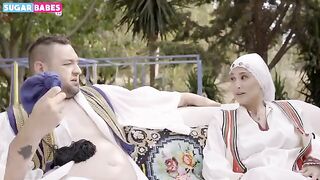 Hot Greek MILF gets her tight ass railed by a farmer