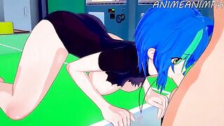 High School DxD Xenovia Quarta’s big tits and huge ass porn