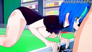 High School DxD Xenovia Quarta’s big tits and huge ass porn