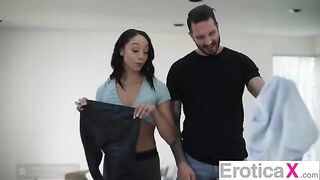 The couple has a passionate and erotic sex every single day