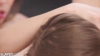 Sky Bri and Gianna share a steamy, intimate moment in this sizzling SLAYED production