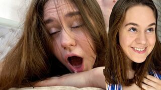 Petite brunette gets fucked hard by her friend’s husband