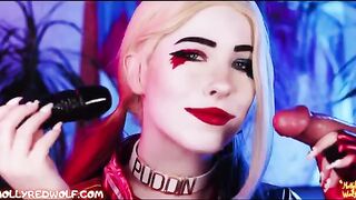 A big dick for the crazy Harley Quinn, brought to life by MollyRedWolf