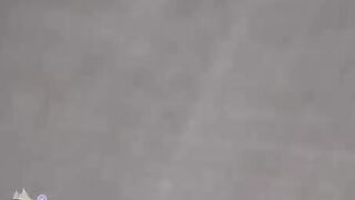 An amateur couple has sex on their vacation, with a creampie finish