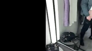 I came on his dick and he fucked me in the fitting room