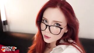 The office slut gets fucked hard by her boss after work