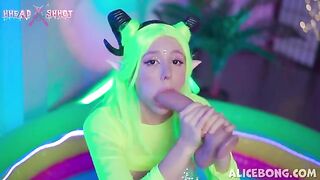 Cum is all over my body after using wet pussy dildo and anal toy