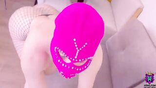 Babe with thick ass enjoys deep anal sex with a huge dick