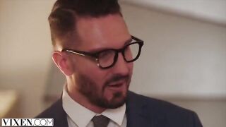 A hot model Kylie has sex with her fashion designer in a steamy encounter
