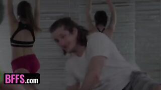 Yoga perv fucks his instructor and classmates hard
