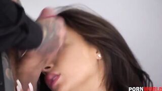 The photographer fucked curly Latina model Susy Gala during a casting