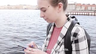 The first date with a girl turned into a passionate sex session