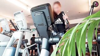 Exercise brings this fit girl to a great sex