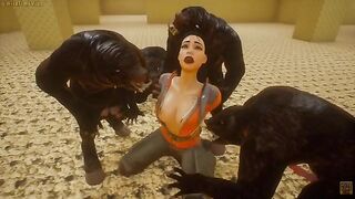 A mature man collected mushrooms, but was attacked by a furry monster