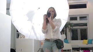 Jenna J Ross, the petite wonder from Boston, gets her tongue fucked in a steamy scene