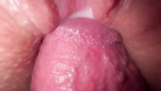 Pervert guy fucked his stepsister with a creamy pussy