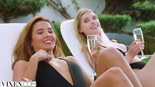 Dream threesome with Agatha, Freya, and Lika, an unforgettable Vixen experience