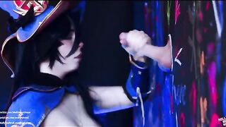Astrologer Mona tries to pay her debts through a unique method in this steamy scene