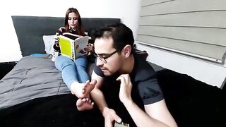 My men have a secret foot fetish, they love feet and they worship them