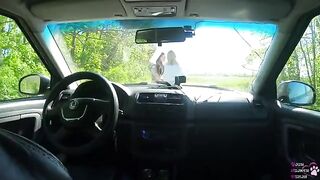 A girl lost a game to her boyfriend and had to please a stranger - EPIC FACIAL - POV