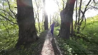 A guy came to the woods and got his dick sucked