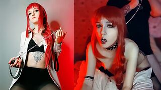Makima lost control of her pet chainsaw man, Sunako Kirishiki's kinky cosplay