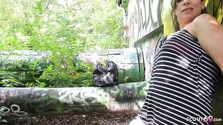 A mature woman from Turkey got fucked hard and deep by a German dude