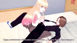 Marin Kitagawa has sex with a beautiful girl in My Dress Up Darling