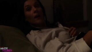 The hot teacher seduces her students during a sleepover