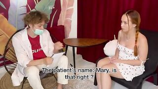 The doctor was upset that the girl lied about her innocence
